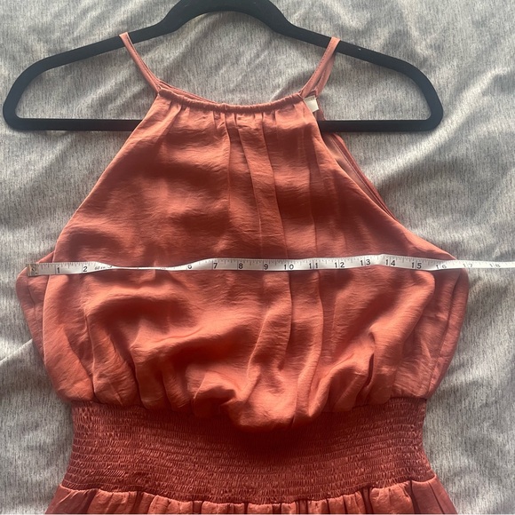 NWT She + Sky Midi Dress in Copper Size Medium - Picture 10 of 10